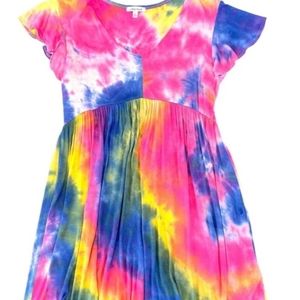 Mini multiple color dress